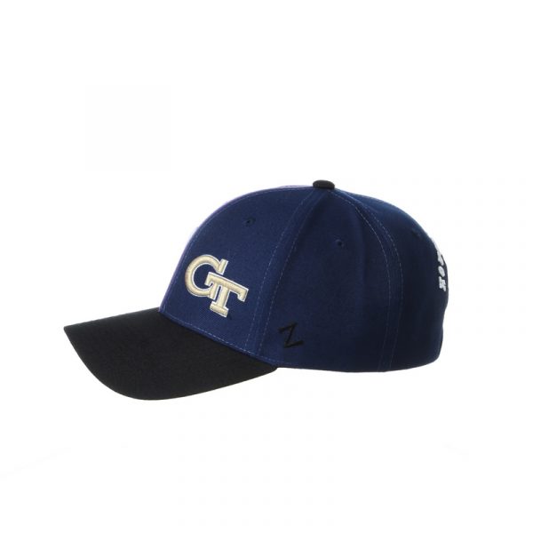 Northwestern University Wildcats House Divided Hat with Georgia Tech Yellow Jackets - Image 6