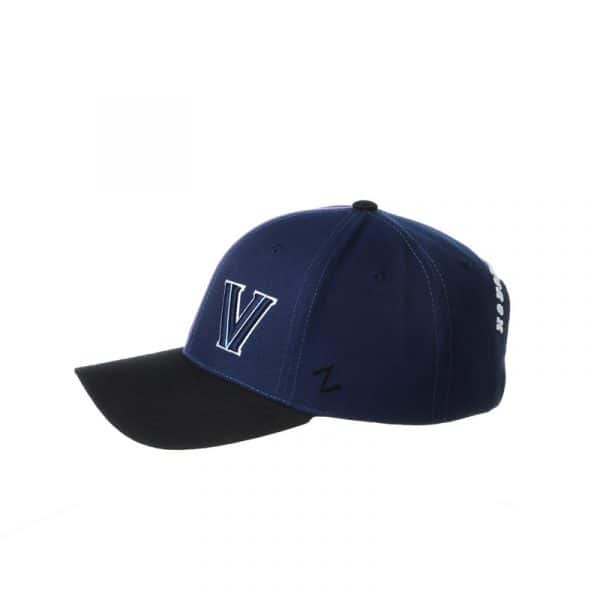Northwestern University Wildcats House Divided Hat with Villanova Wildcats-Left
