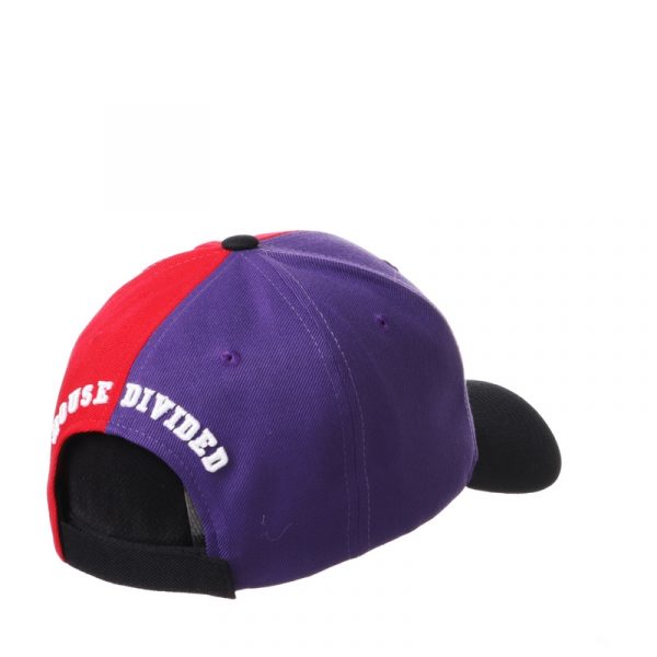 Northwestern University Wildcats House Divided Hat with Boston University Terriers-3