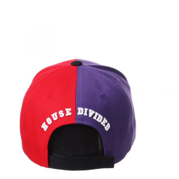 Northwestern University Wildcats House Divided Hat with Boston University Terriers-4