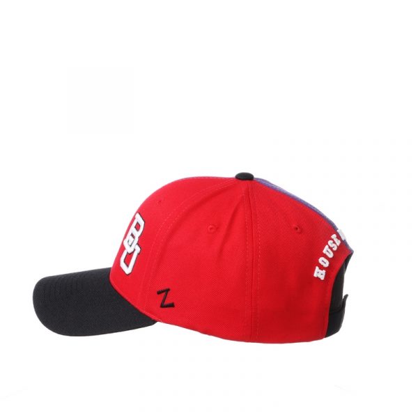 Northwestern University Wildcats House Divided Hat with Boston University Terriers-6