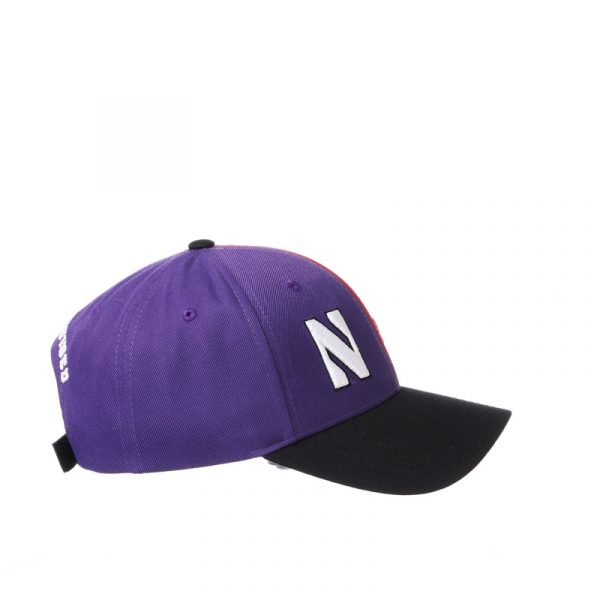 Northwestern University Wildcats House Divided Hat with Iowa State Cyclones-7