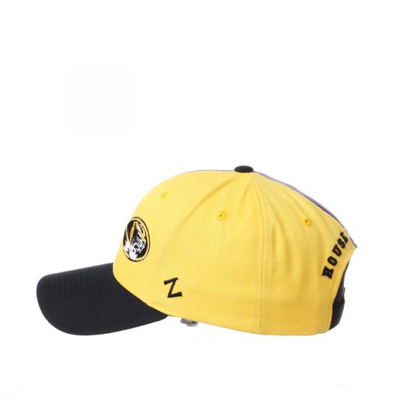 Northwestern University Wildcats House Divided Hat with Missouri Tigers-6