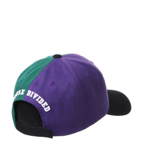 Northwestern University Wildcats House Divided Hat with Tulane Green Wave