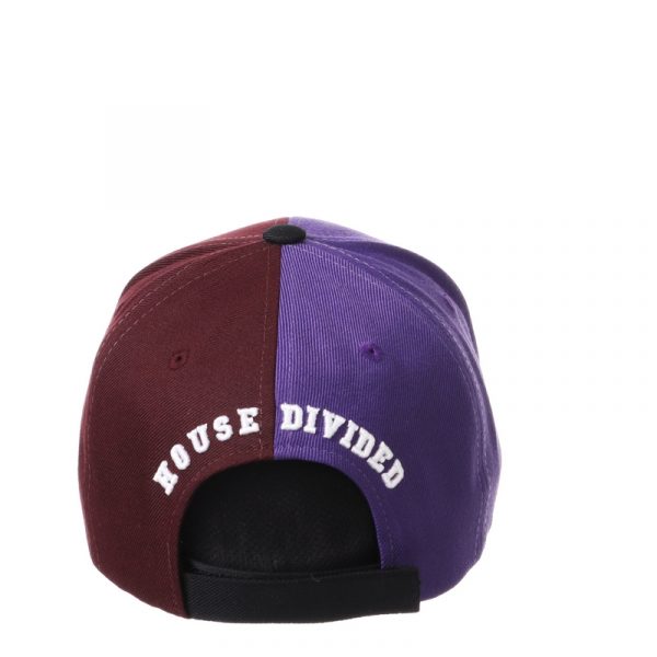 Northwestern University Wildcats House Divided Hat with Loyola Chicago Ramblers-4