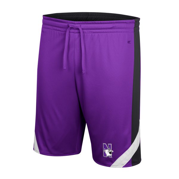 Northwestern University Wildcats Colosseum Youth Am I Wrong? Reversible Shorts