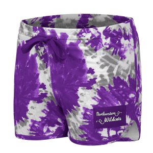 Northwestern University Wildcats Colosseum Girls Disappearing Ink Short