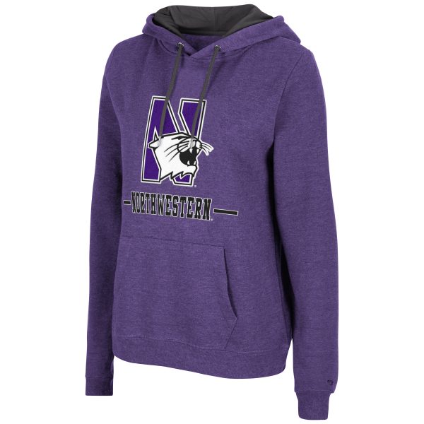 Northwestern University Wildcats Colosseum Women's Purple Genius Hoodie