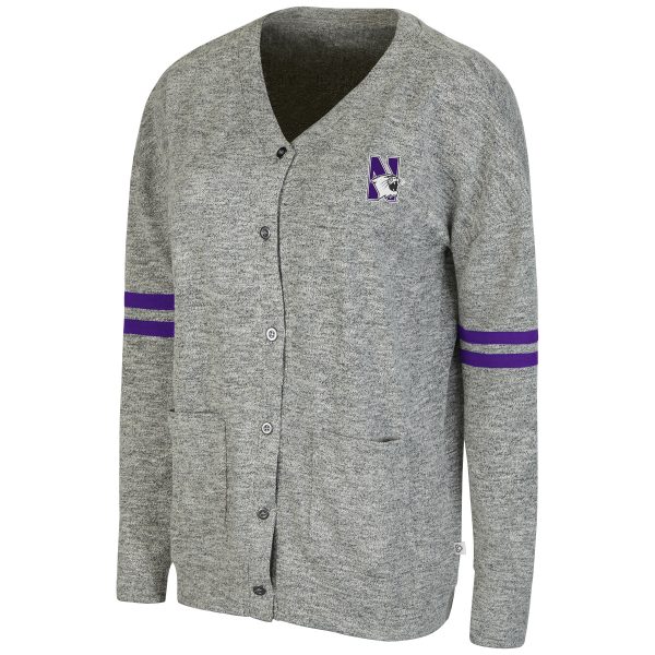 Northwestern University Wildcats Colosseum Women's My House Cardigan