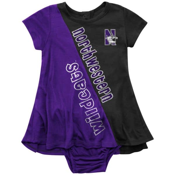 Northwestern University Wildcats Colosseum Infant Gazoo Dress