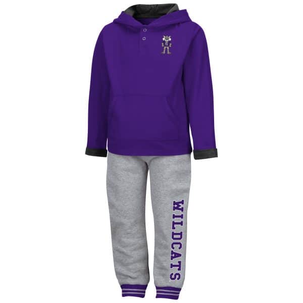 Northwestern University Wildcats Colosseum Toddler Boys Poppies Toddler Set