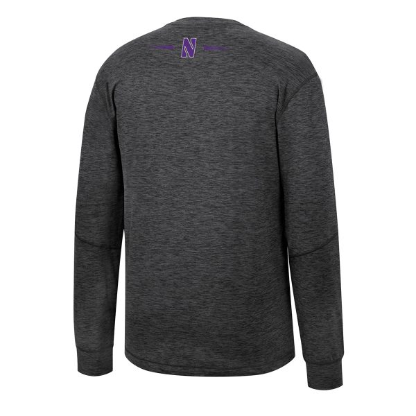 Northwestern University Wildcats Colosseum Men's Tournament L/S Tee