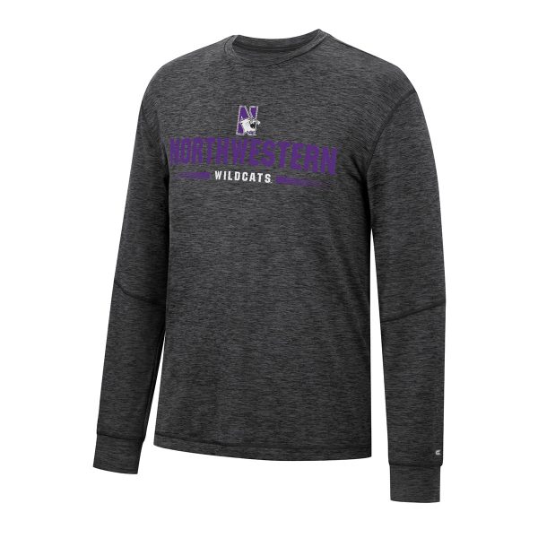 Northwestern University Wildcats Colosseum Men's Tournament L/S Tee