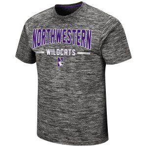 Northwestern University Wildcats Colosseum Men's Born N Raised S/S Tee