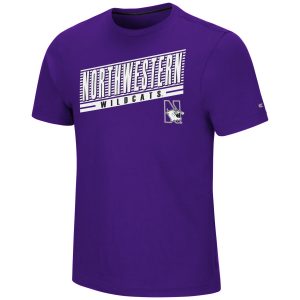 Northwestern University Wildcats Colosseum Men's Purple Pawnee S/S Tee