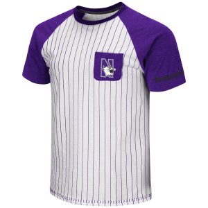 Northwestern University Wildcats Colosseum Men's Club-A-Dub-Dub S/S Pocket Tee
