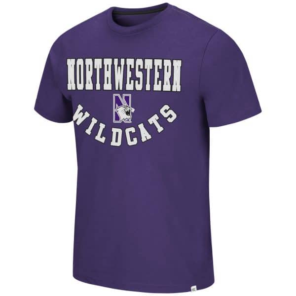 Northwestern University Wildcats Colosseum Men's Traeger S/S Tee