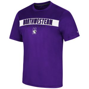 Northwestern University Wildcats Colosseum Men's Purple Mosbius S/S Tee