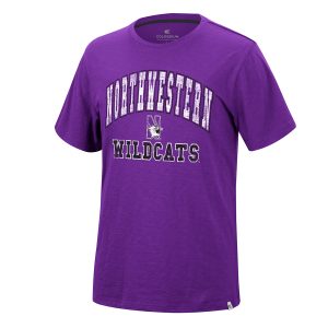 Northwestern University Wildcats Colosseum Men's Nice Marmot S/S Tee