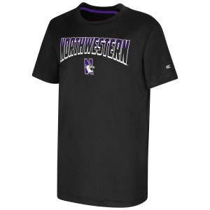 Northwestern University Wildcats Colosseum Youth Butter Scotch S/S Tee