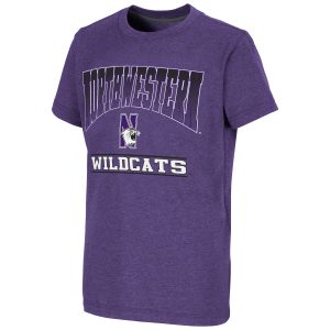Northwestern University Wildcats Colosseum Youth Toffee S/S Tee