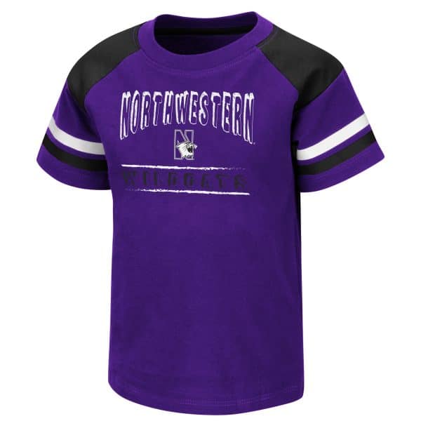 Northwestern University Wildcats Colosseum Toddler Fred S/S T-Shirt
