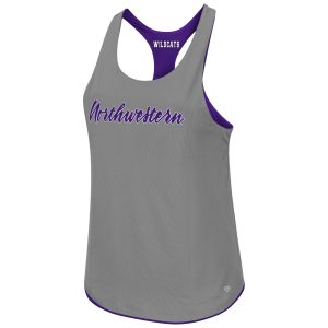 Northwestern University Wildcats Colosseum Ladies Mona Lisa II Reversible Tank