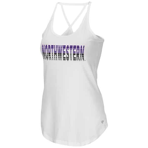 Northwestern University Wildcats Colosseum Ladies Icetown Tank