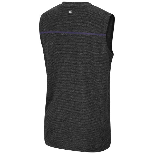 Northwestern University Wildcats Colosseum Youth Cave Scouts Sleeveless Tee-back