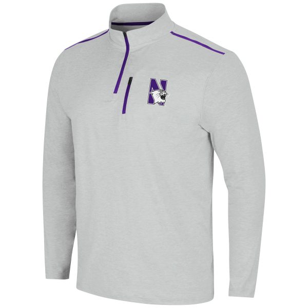 Northwestern University Wildcats Colosseum Men's Great Scott! 1/4 Zip