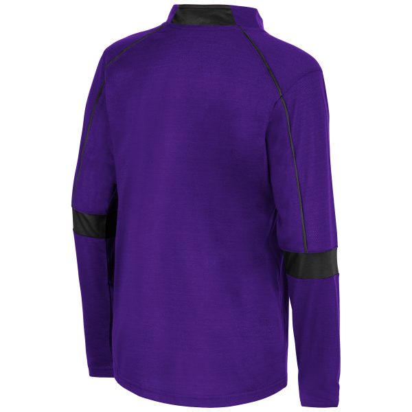 Northwestern University Wildcats  Colosseum Youth Slugworth 1/4 Zip Backside