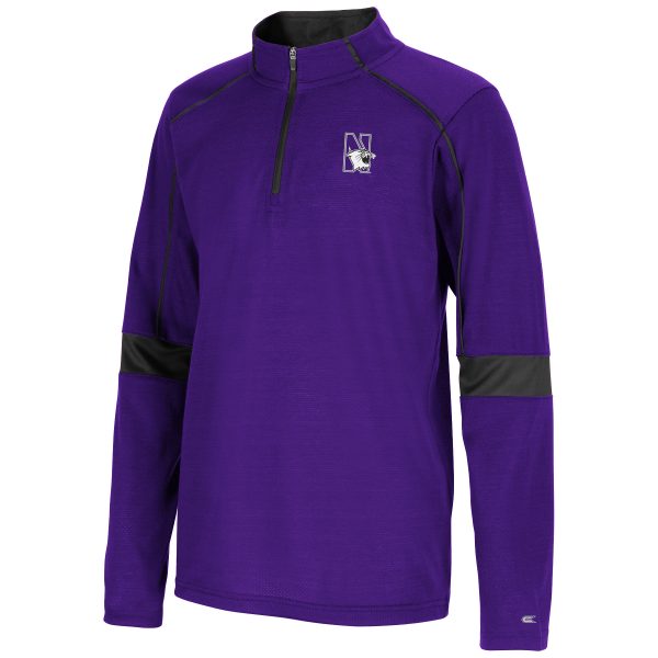 Northwestern University Wildcats  Colosseum Youth Slugworth 1/4 Zip