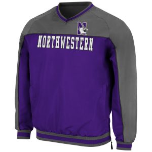 Northwestern University Wildcats Colosseum Men's Pause Function Windbreaker