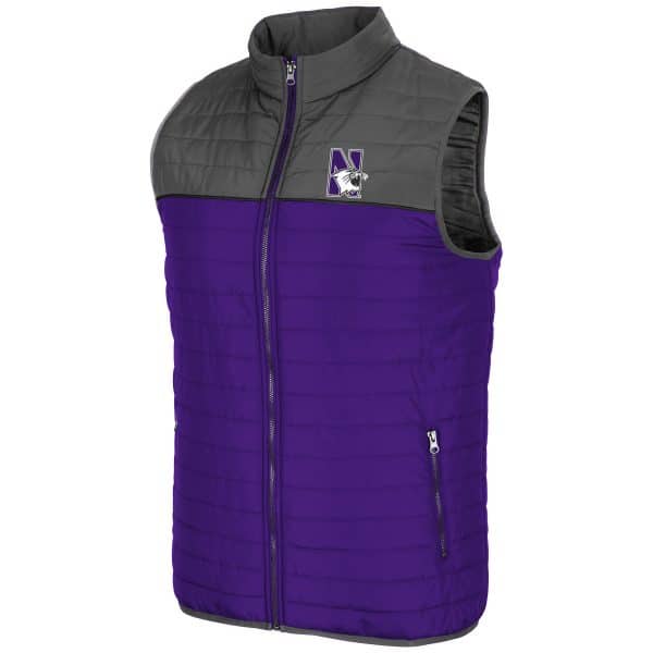 Northwestern University Wildcats Colosseum Men's Baskiceball Vest