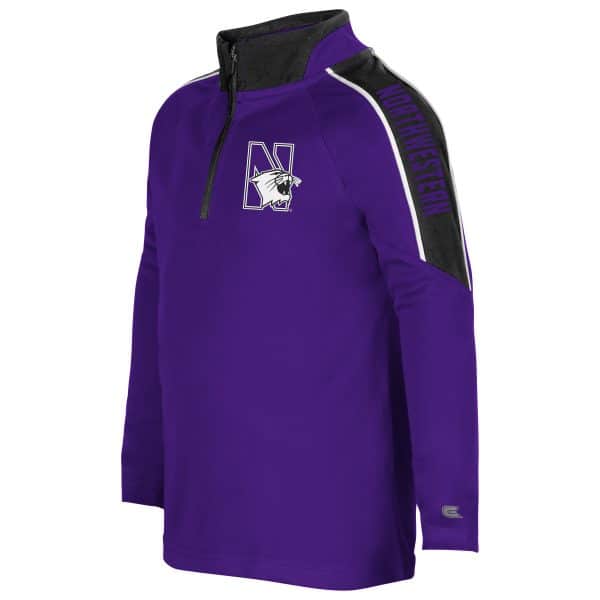 Northwestern University Wildcats Colosseum Toddler Boys Oz Windshirt