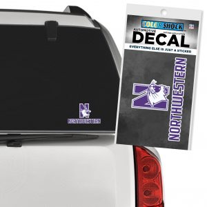 Northwestern University Wildcats N-cat Northwestern Design Outside Application Decal