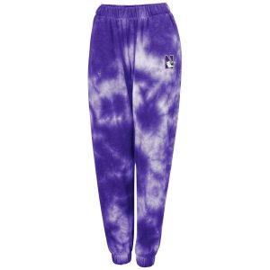 Northwestern Wildcats Ladies League Heather Grey Triblend Pants
