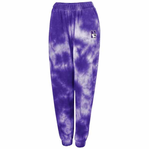 Northwestern Wildcats Ladies League Heather Grey Triblend Pants