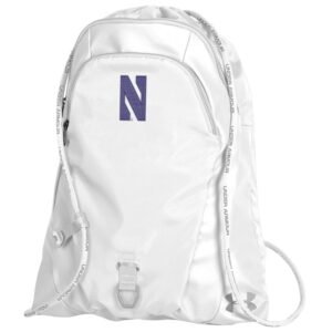 Northwestern University Wildcats Under Armour Undeniable Summit White Sack Pack