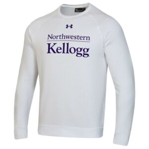 Kellogg Men's White All Day Fleece Crew