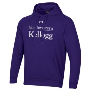 Kellogg Men's Purple All Day Fleece Hooded Sweatshirt