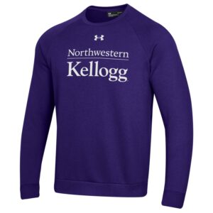 Kellogg Men's Purple All Day Fleece Crew