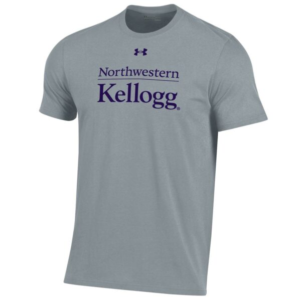 Kellogg Men's Steel Heather Performance Cotton Short Sleeve Tee