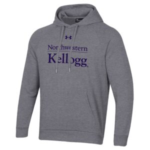 Kellogg Men's Carbon Heather All Day Fleece Hooded Sweatshirt
