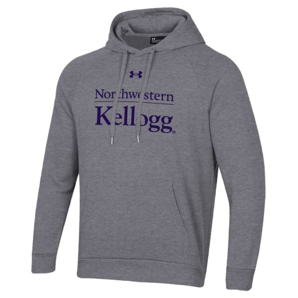 Kellogg Men's Carbon Heather All Day Fleece Hooded Sweatshirt
