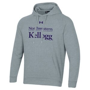 Kellogg Men's True Grey Heather All Day Fleece Hooded Sweatshirt