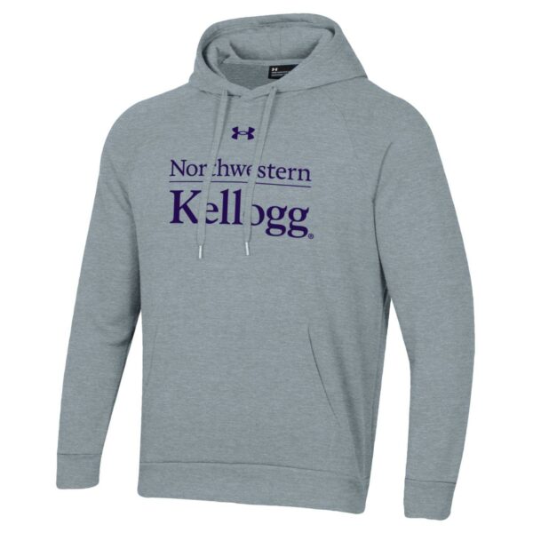 Kellogg Men's True Grey Heather All Day Fleece Hooded Sweatshirt