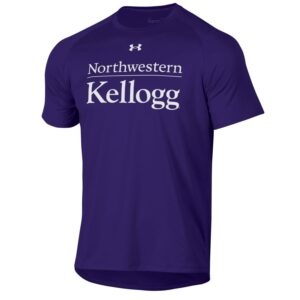 Kellogg Men's Purple Tech Short Sleeve Tee