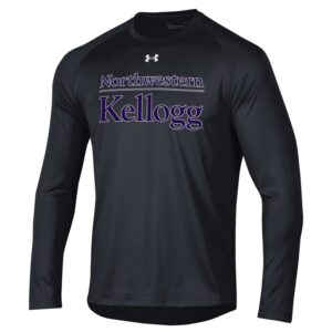 Kellogg Men's Black Tech Long Sleeve Tee