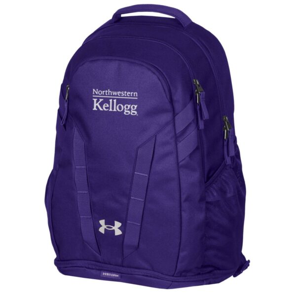 Northwestern I Kellogg Under Armour Purple Hustle 5.0 Backpack